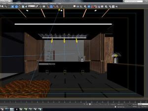 reception qnd 3D Model