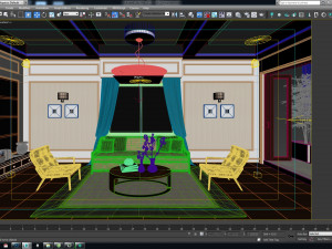 nn livingroom 3D Модель