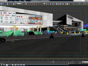 topcare shopping mall Modelo 3D
