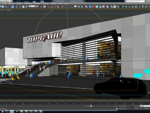 topcare shopping mall Modelo 3D