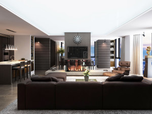 ht livingroom o2 3D 模型