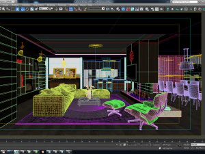 ht livingroom o2 3D Model