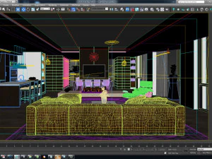 ht livingroom o2 3D Model