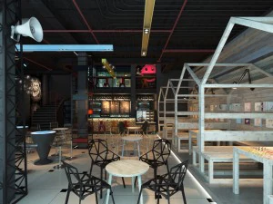 vc caf&eacute; 3D Model