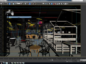 vc cafe 3D Модель
