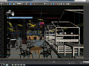 vc caf&eacute; 3D Model