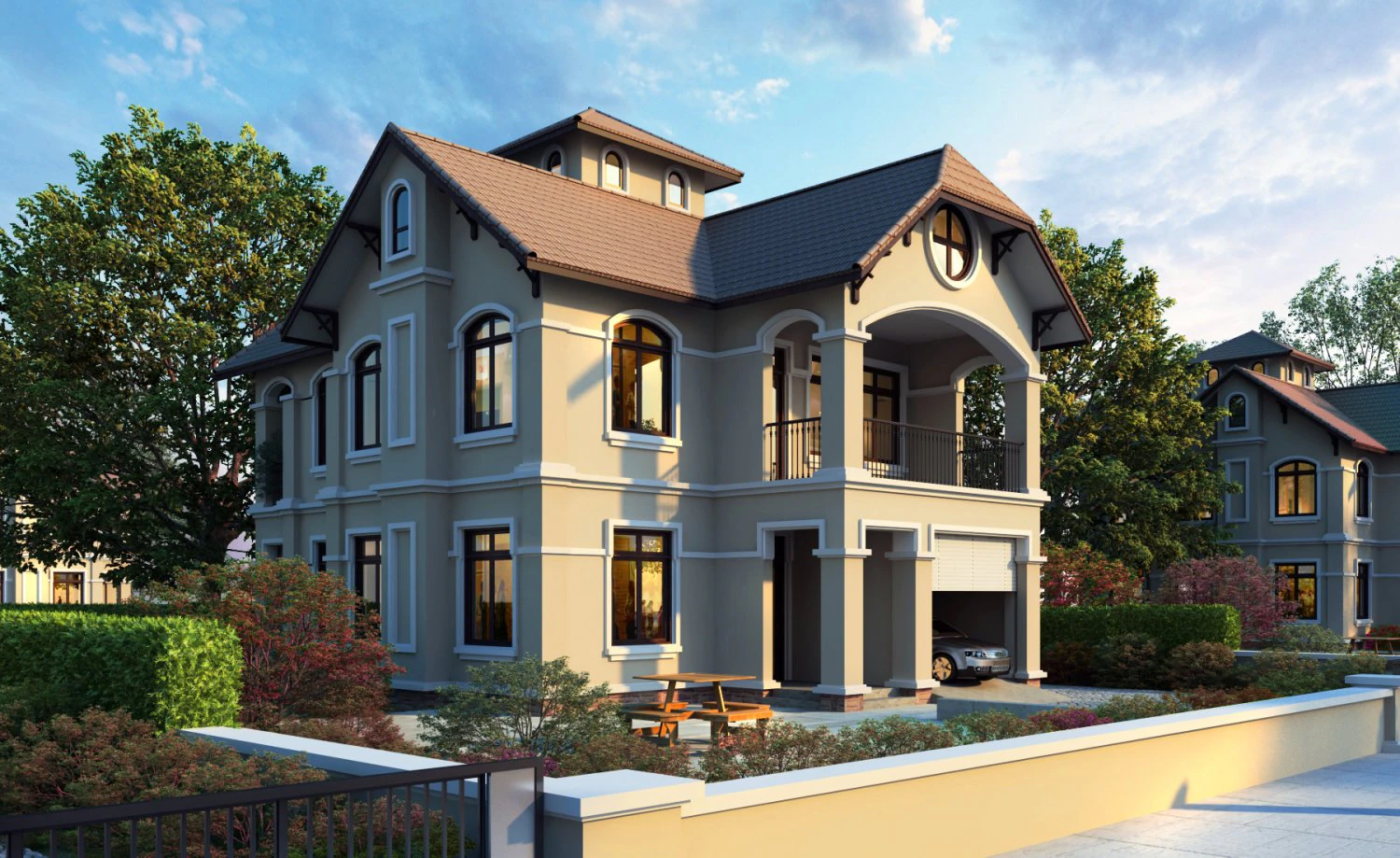 vp villa 3D Model .c4d .max .obj .3ds .fbx .stl .blend 