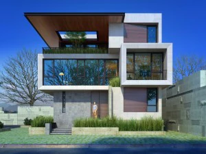 будинок реклами 3D Модель