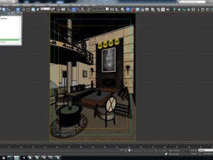 classic livingroom 03 3Dモデル