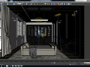 classic readingroom vc Model 3D