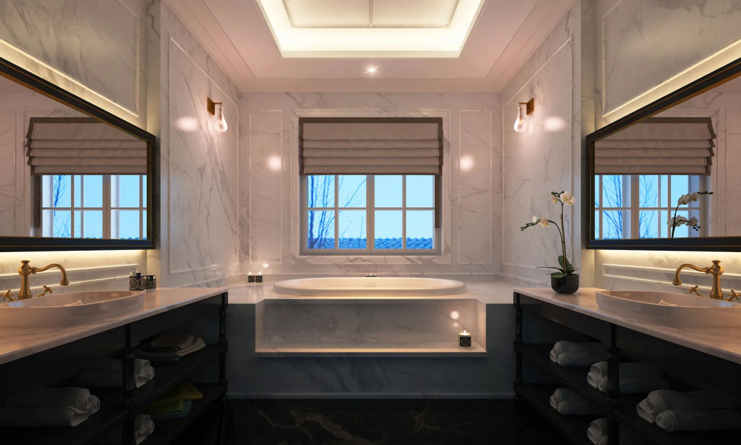 aq classic bathroom vc 3D Model .c4d .max .obj .3ds .fbx .stl .blend 