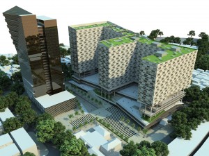 cn complex building 3D मॉडल