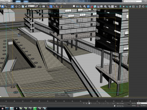 cn complex building Modèle 3D