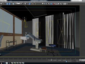 consulting-room Modello 3D