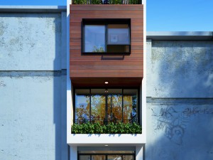 ct exterior and interior houses Modello 3D