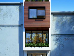 ct exterior and interior houses 3D Model