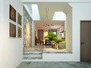 ct exterior and interior houses 3D Model