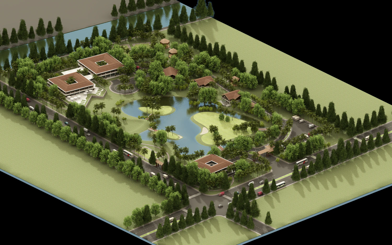 golf 3D Model .c4d .max .obj .3ds .fbx .stl .blend 
