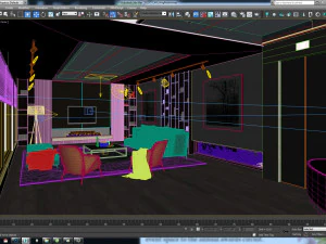 lh livingroom 3D Model