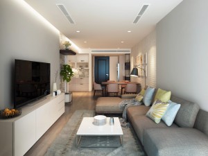 vaph apartment livingroom 3D-Modell