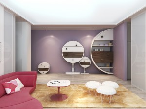 playing room for girls 3D Model