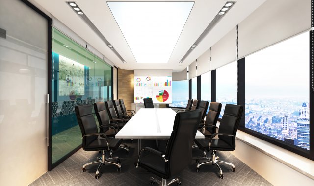 ml meeting room 3D Модель .c4d .max .obj .3ds .fbx .stl .blend 