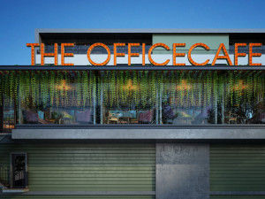 ad cafe exterior 3D 模型