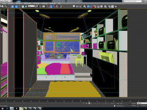 ad cafe exterior cua vuong 3D Модель