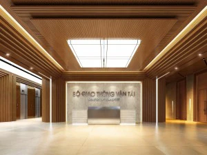 hall of office h 3D Model
