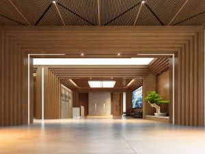 hall of office h 3D Model