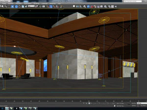 hall of office h 3D Model