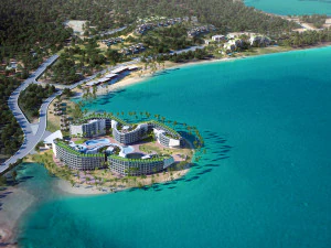 buildings of resort 3D Model