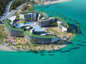 buildings of resort 3D Model