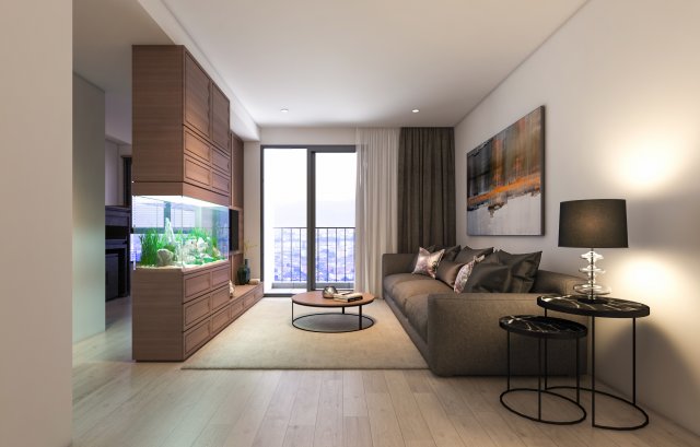 ch livingroom bn 3D Модель .c4d .max .obj .3ds .fbx .stl .blend 