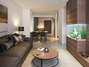 ch livingroom bn 3D Модель