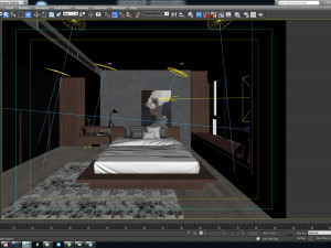 ch master bedroom 3Dモデル