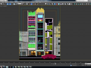ct house 3 options 3D 模型