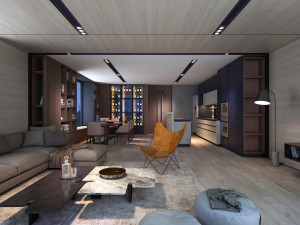 dc livingroom 3D Model