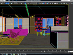 dc livingroom 3D Model