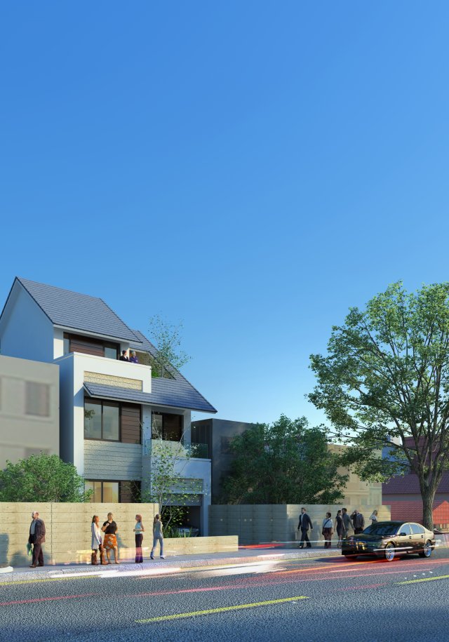 ct house 3D Model .c4d .max .obj .3ds .fbx .stl .blend 