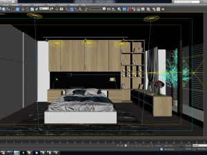 bedroom ats 3D मॉडल
