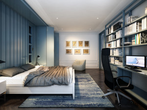 gialam 2 bedroom for boy 3D Model