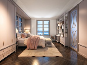 gialam 2 bedroom for girl 3D मॉडल