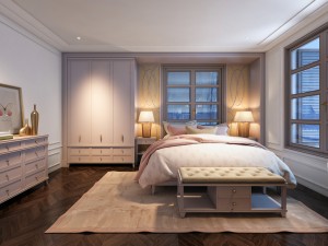 gialam 2 bedroom for girl 3D मॉडल