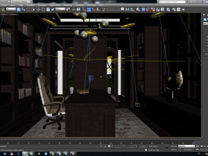 gl2 library house 3D Model