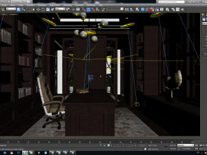 gl2 library house 3D Model