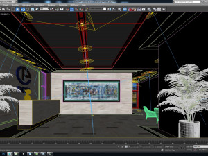 hall of apartment Model 3D