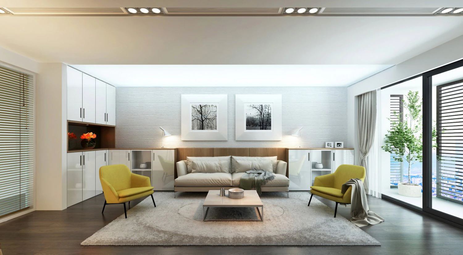 sat livingroom 3D Model .c4d .max .obj .3ds .fbx .stl .blend 