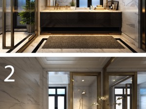 vctt bathroom 3D मॉडल
