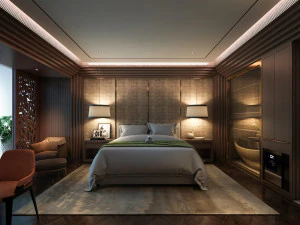 hotel room 3D Model